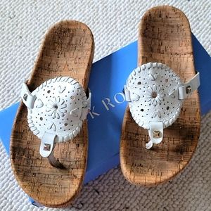 sz. 7 Jack Rogers Georgica Cork Sandals